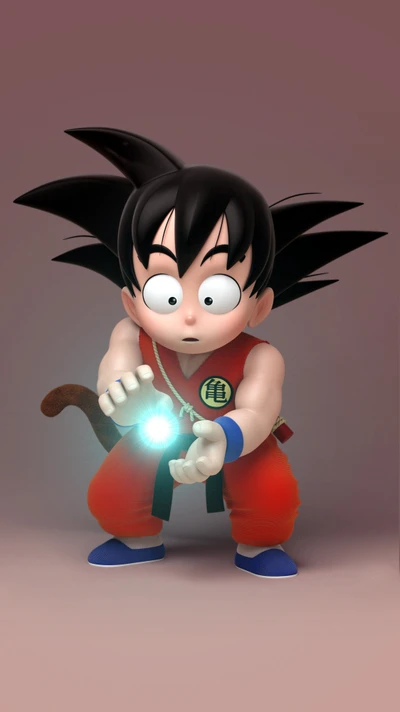 goku, surpresa