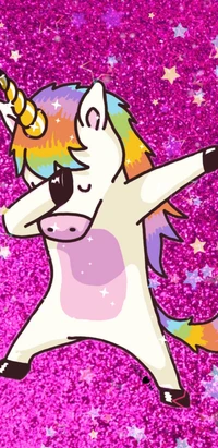 unicorn, dab wallpaper