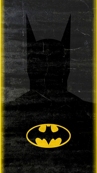 batman, borde, oro