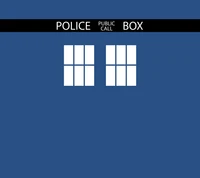 Ikonisches TARDIS aus Doctor Who