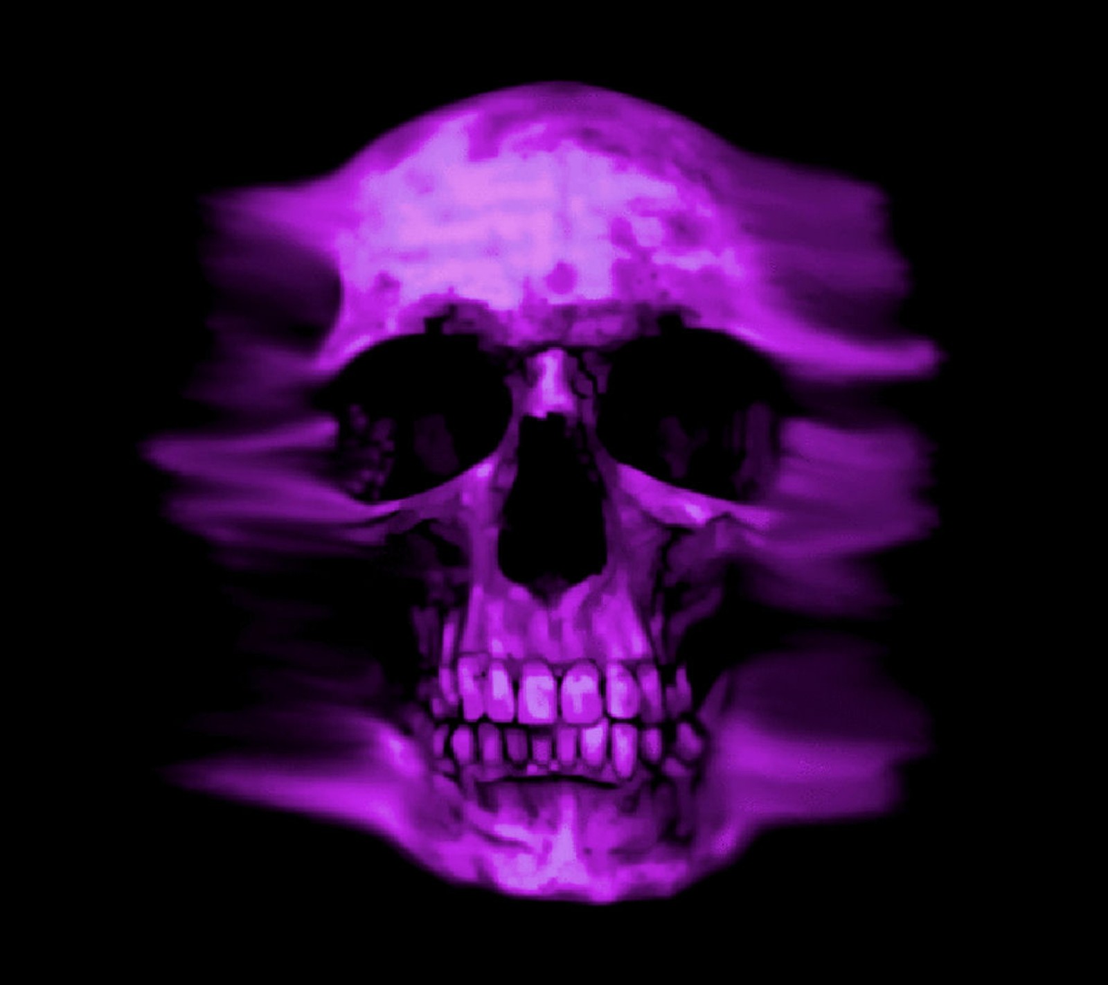 purple, skull wallpaper