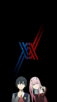 anime, darling, darling in the franxx, franxx, hiro wallpaper