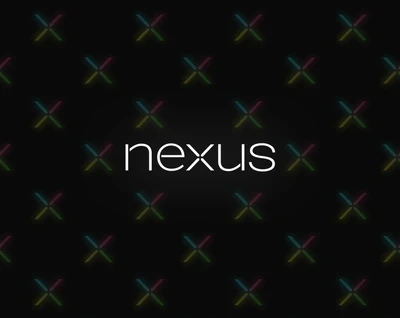 Nexus: Patrón geométrico vibrante sobre fondo oscuro