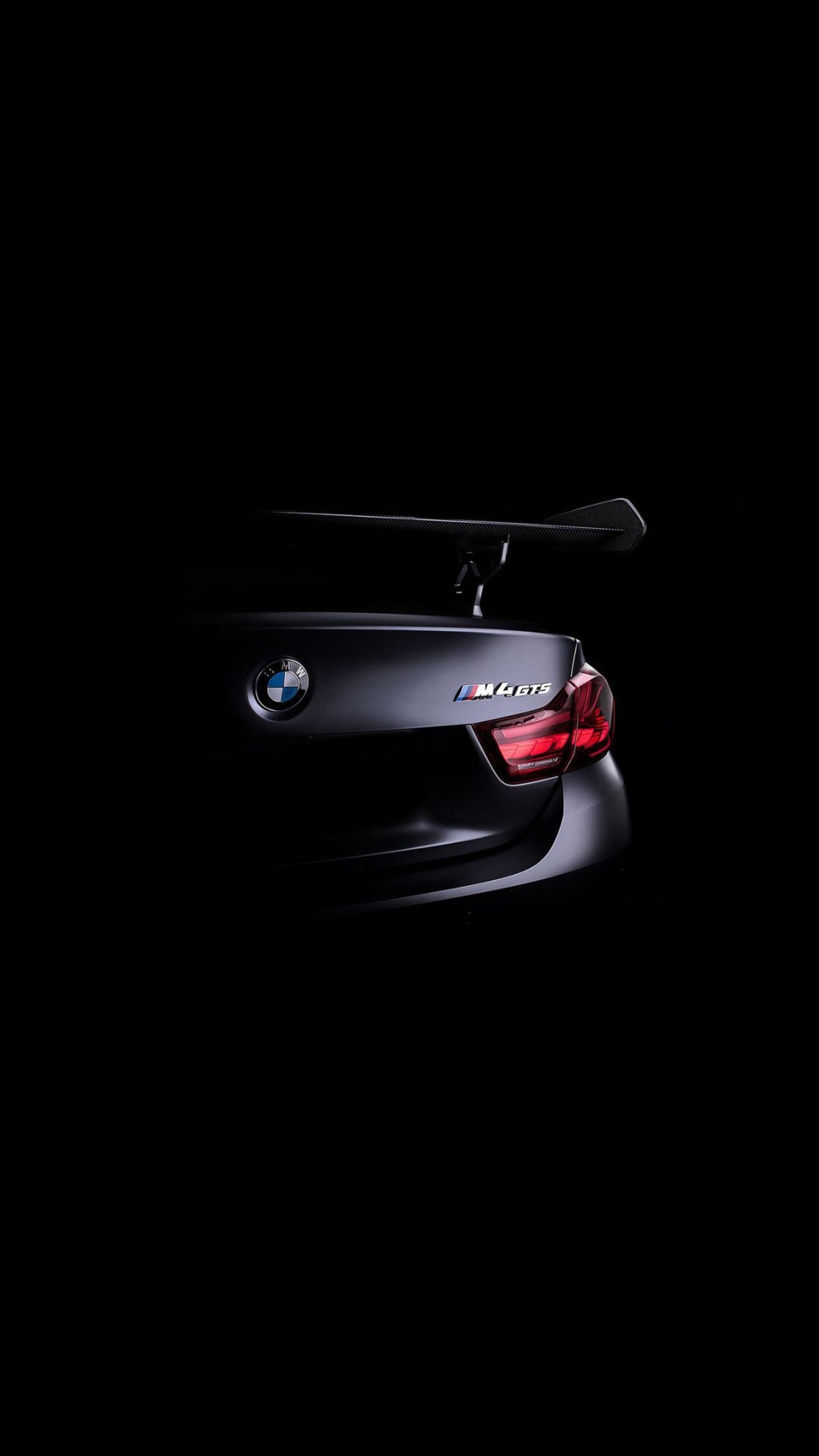 Bmw concept car in the dark with its hood up (background, blacker, bmw, dartic rcf yt, m3)