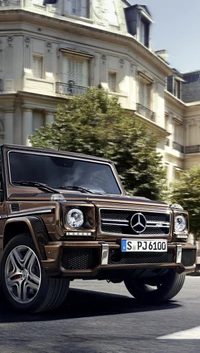 Mercedes AMG G63: Luxury Meets Power on City Streets