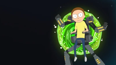 Morty Smith in Mecha Suit: Fortnite Battle Royale Outfit