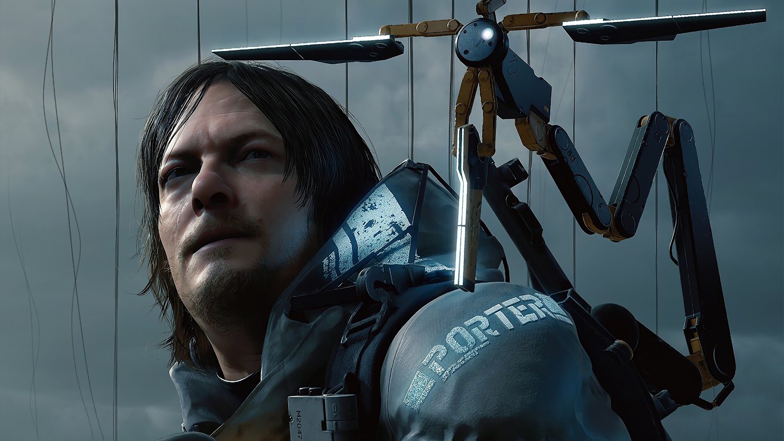 Скачать обои death stranding, видеоигра, норман ридус, norman reedus