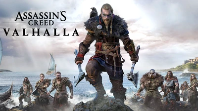 Eivor and Viking Warriors Unite in Assassin's Creed Valhalla