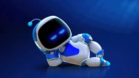 astro bot, video game wallpaper