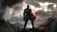 captain america, shield, marvels avengers, video game, superhero