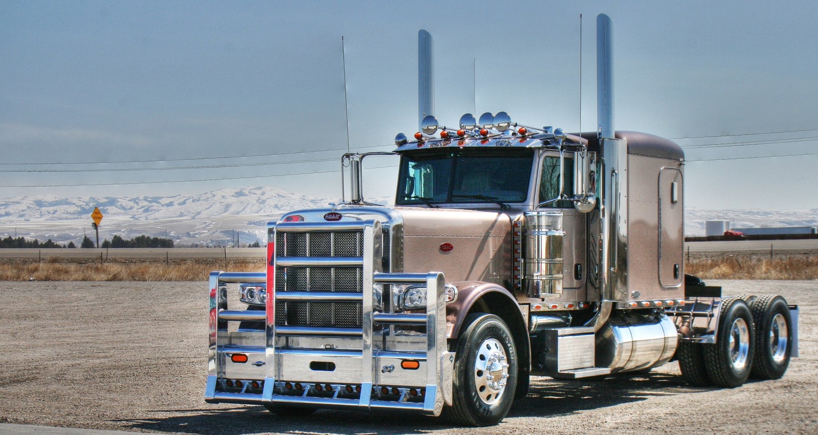 peterbilt, truck, peterbilt 379, transport, trailer truck wallpaper