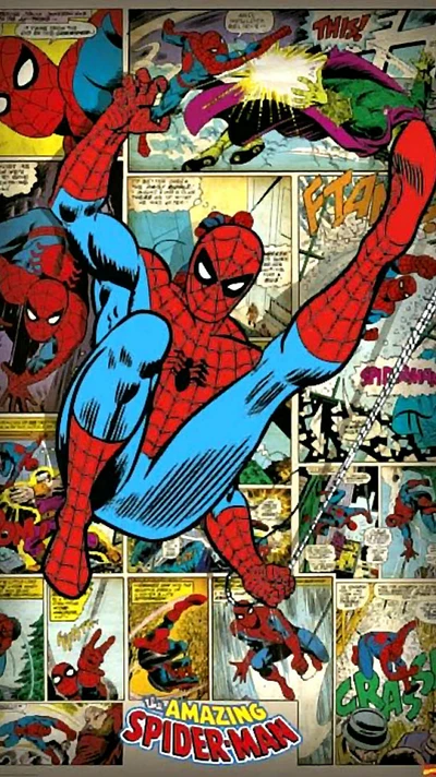 comic, held, mann, marvel, spinne