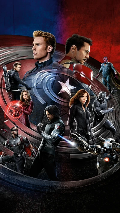 Avengers: Civil War - Heroes Divided in a Battle of Ideals