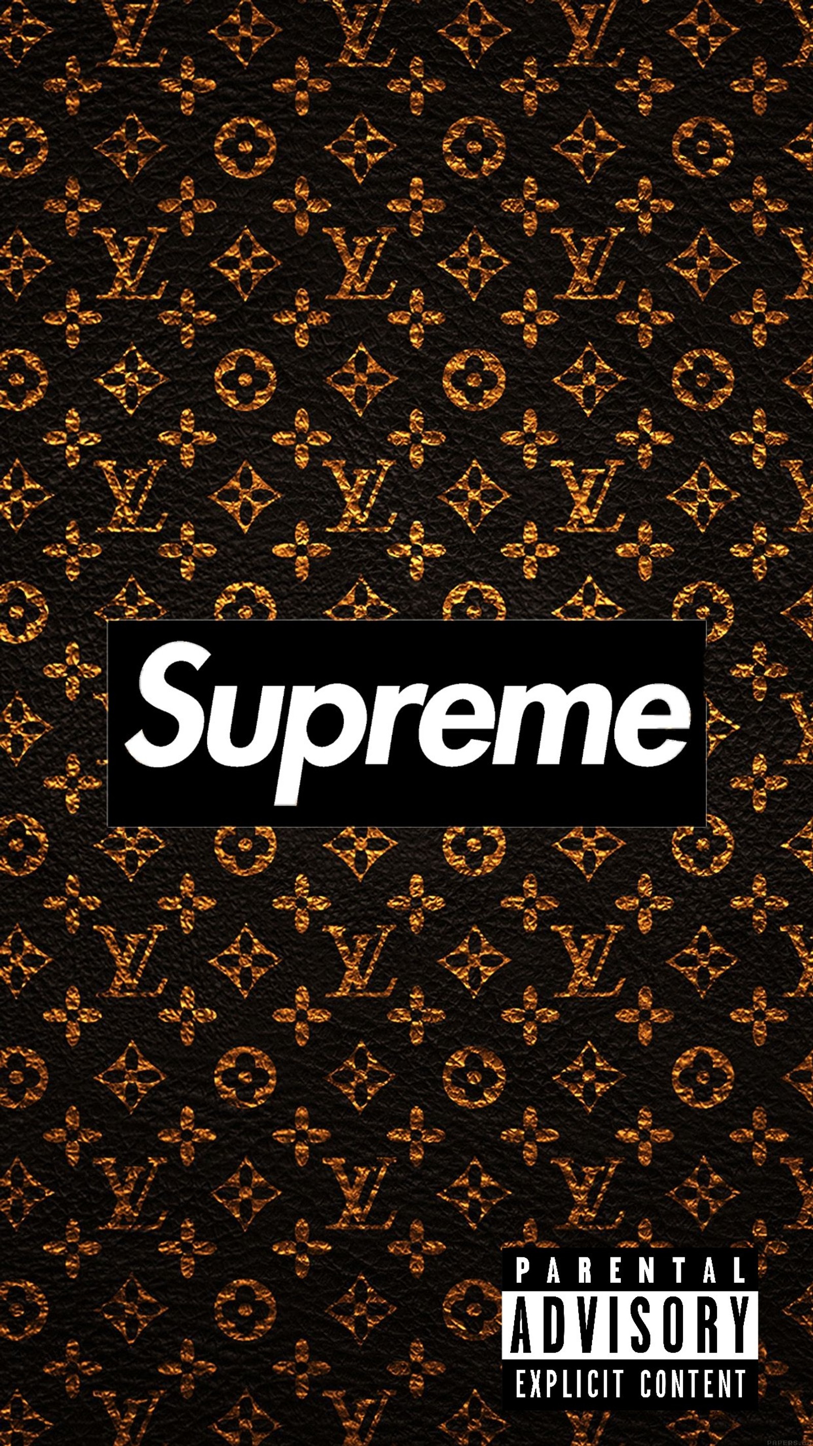 Скачать фон supreme, луи виттон, louis vuitton, supreme, обои бесплатно