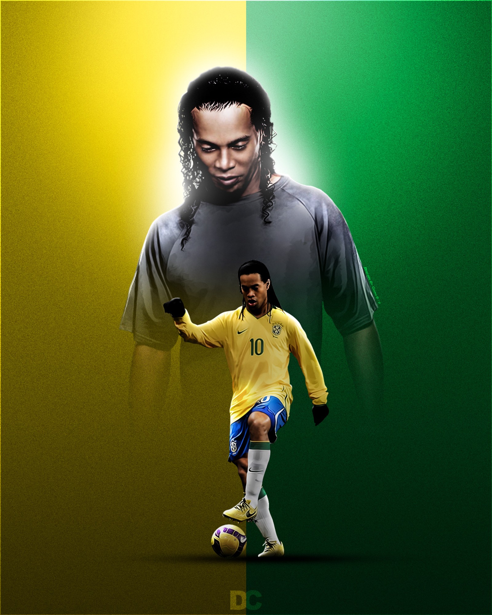 Baixar papel de parede brasil, dbc, designsbychino, dinho, futebol