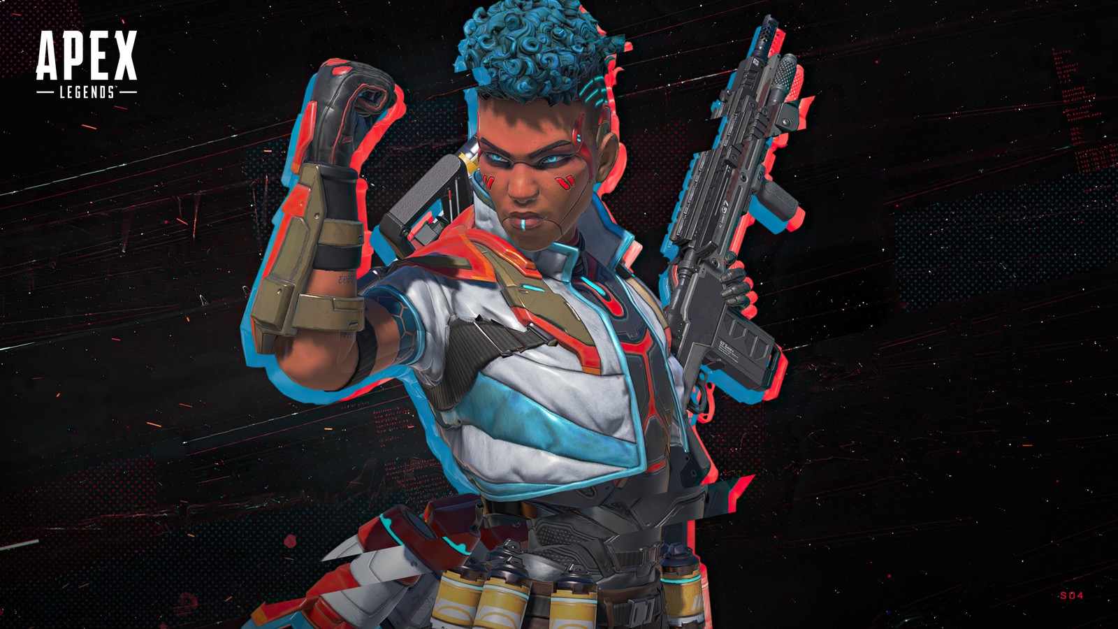 Apexx is a character in apexx's upcoming game (bangalore, apex legends, video game, killing machine, skin)