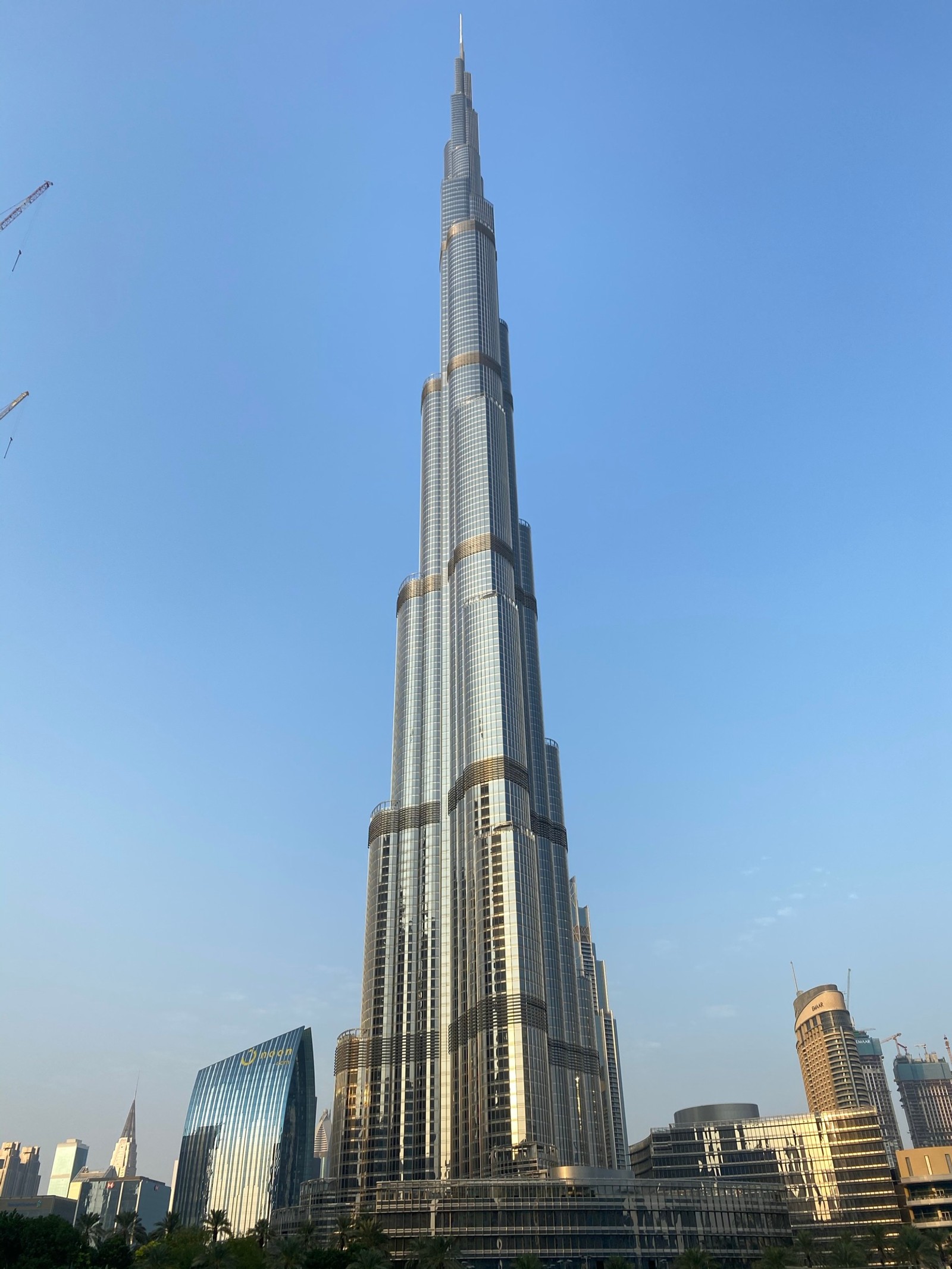 Скачать обои дубай, dubai, burj khalifa, небоскреб, национальная историческая достопримечательность