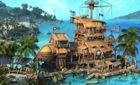 piracy, water park, strategy video game, tourism, caribbean