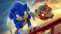 соник в игре 2, sonic the hedgehog 2, фильм, 2022, постер