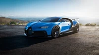 2020 Bugatti Chiron Pur Sport: Un impresionante fondo de pantalla 4K de rendimiento de lujo