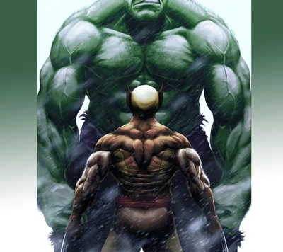 hulk, marvel, wolverine