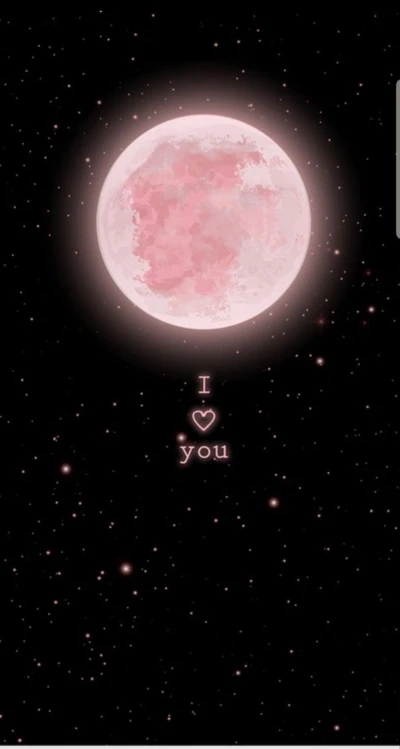 Amor de Luna Rosa: Te ❤️