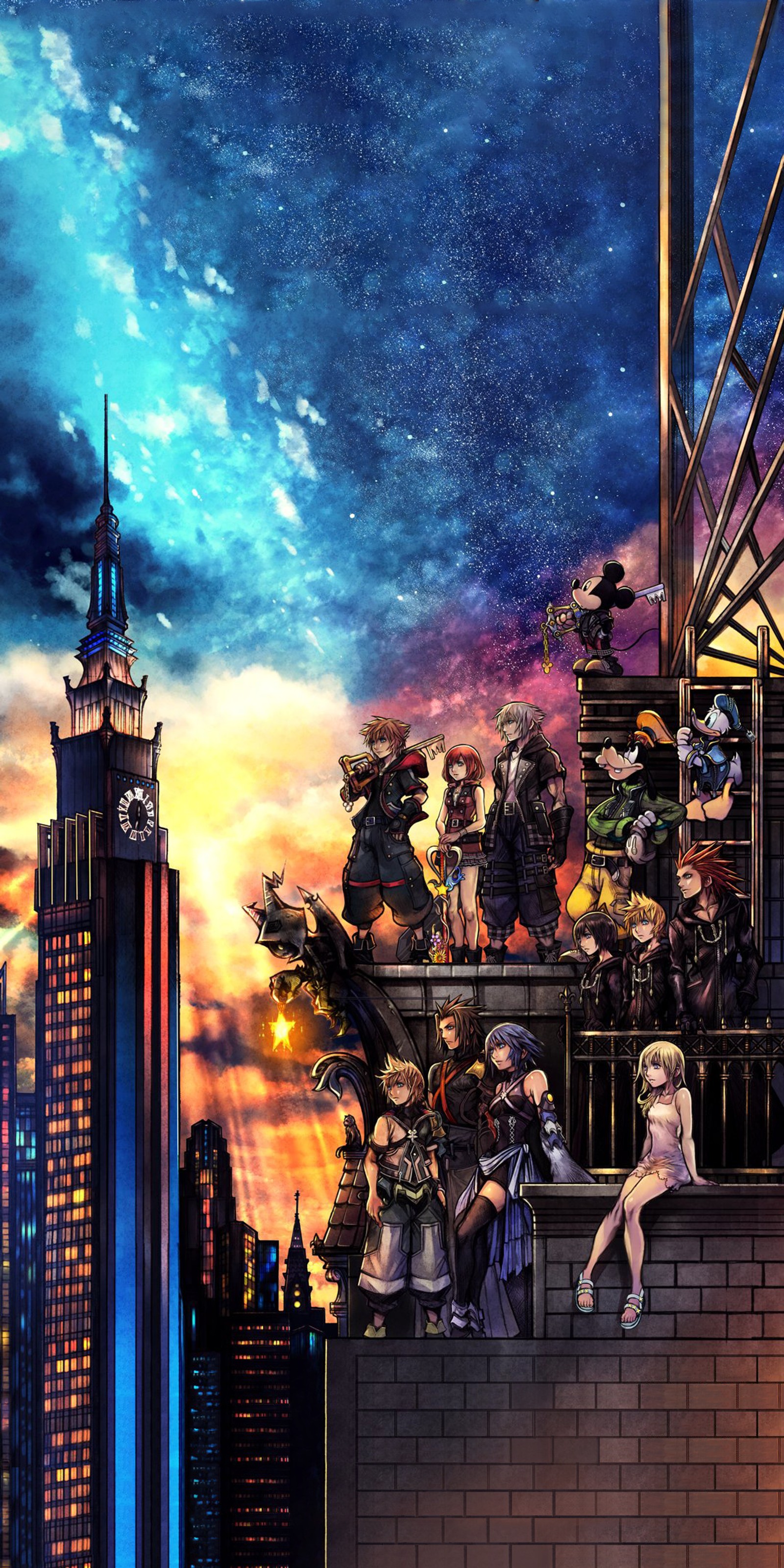 kingdom, hearts, the, sora, donald Download Wallpaper