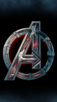 avengers, logo, marvel, médaillon, bouclier