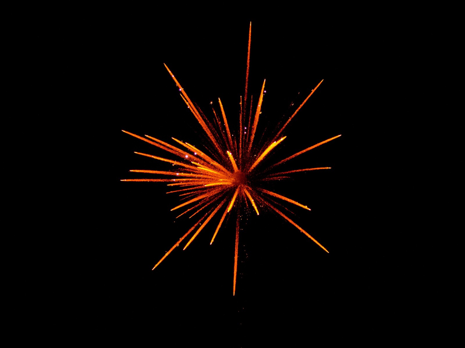 Fireworks in the dark with a black background (color, abstract, newyear, newyou, zabstract)