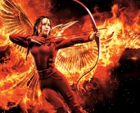 fire, jeniffer lawernce, m3zab, mockingjay