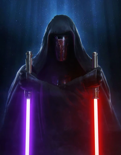 darth, revan, señor, kotor, estrella