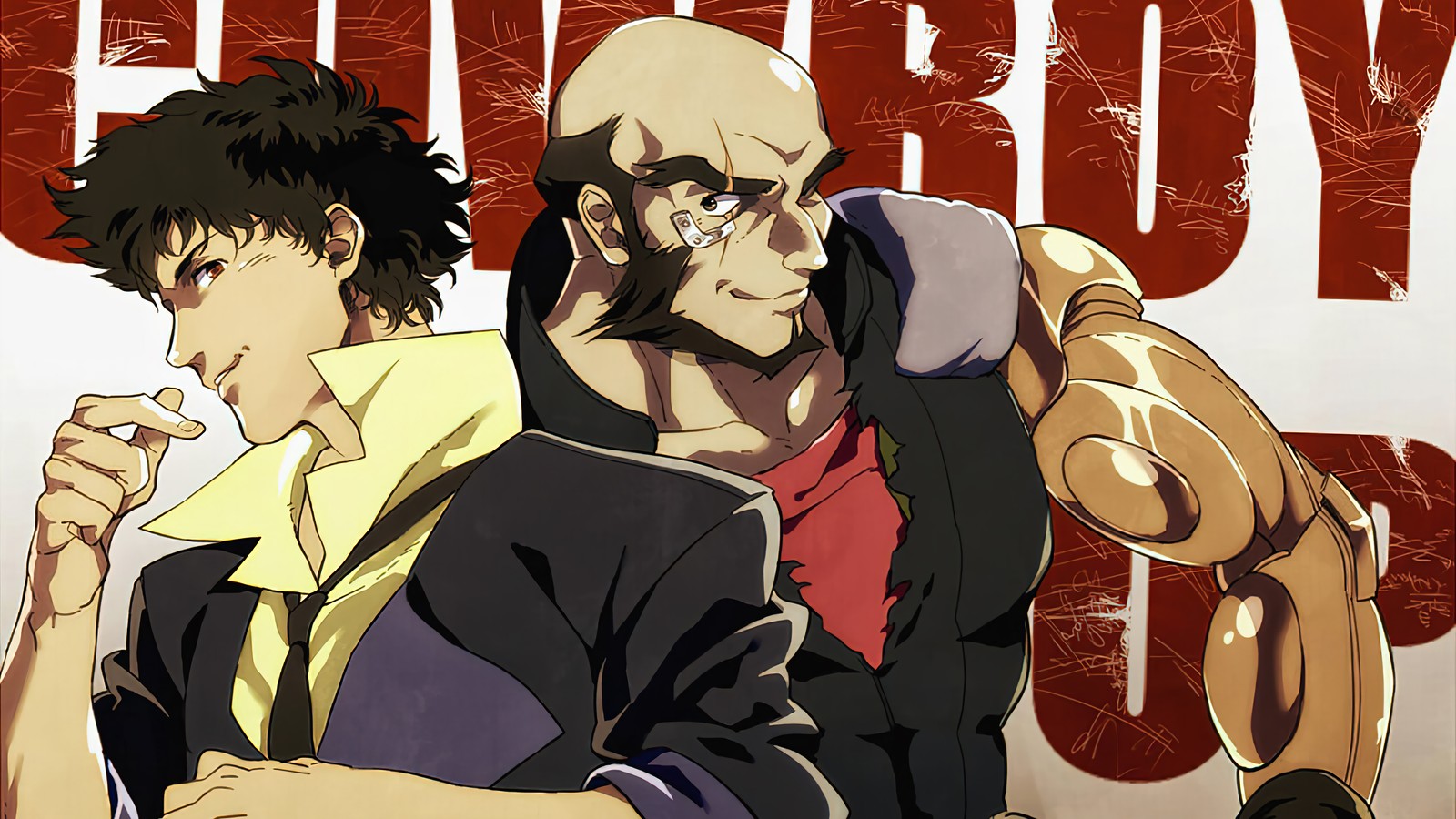 cowboy bebop, anime, spike spiegel, jet black wallpaper