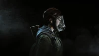 Ellie Williams in Gas Mask - The Last of Us Part II