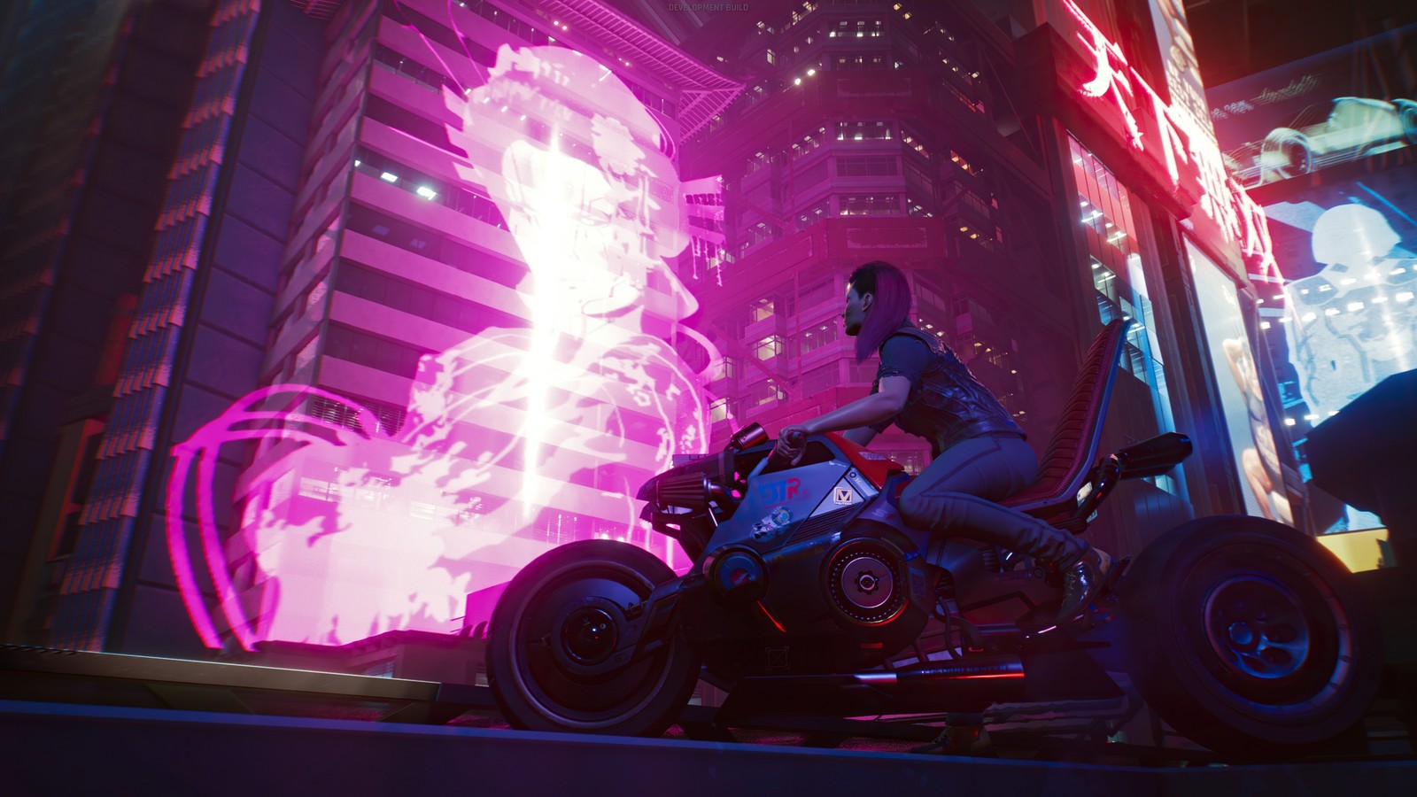 Lade cyberpunk 2077, videospiel, motorad, motorrad, yaiba kusanagi Hintergrund herunter