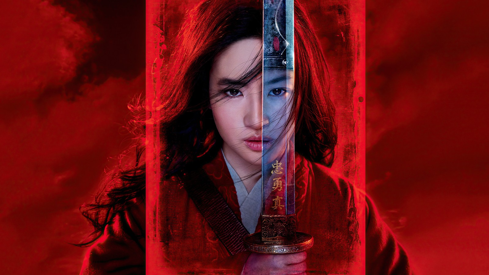 Téléchargez le fond d'écran mulan, film, 2020, épée, liu yifei