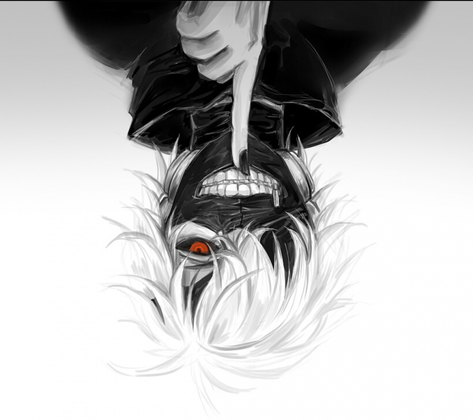 Скачать обои аниме, anime, упырь, канеки, kaneki