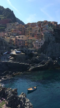 boa, cinqueterra, la côte, italie, voyage