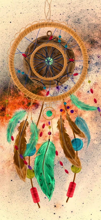 Dreamcatcher in Cosmic Serenity