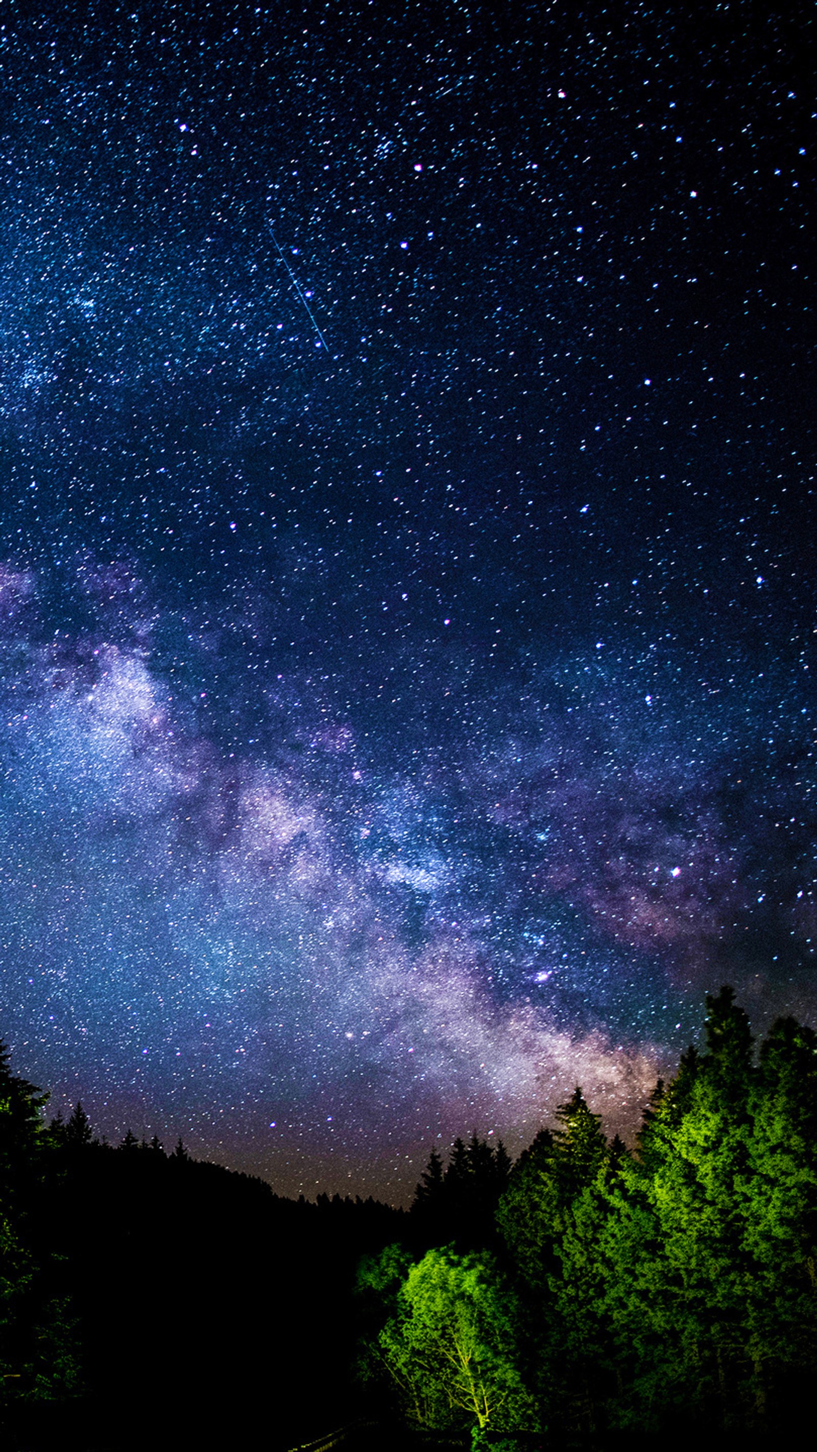 Téléchargez le fond d'écran galaxie, nuit, ciel, étoiles