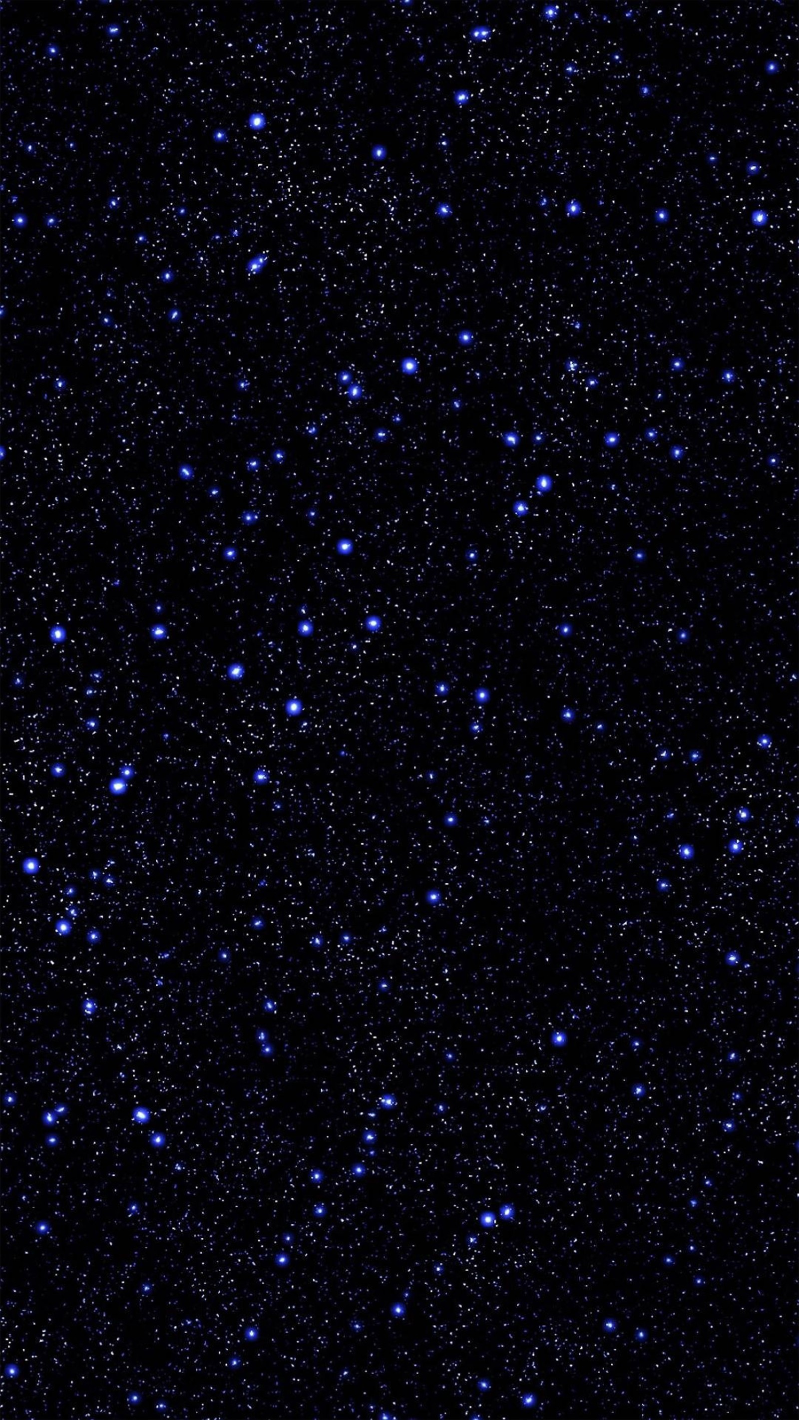 A close up of a star filled sky with many stars (ios, mant)