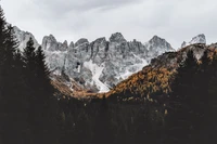 gebirgige landformen, berg, gebirgskette, wildnis, natürliche landschaft