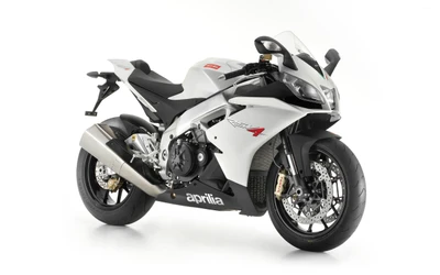 Aprilia RSV4 Motocicleta Deportiva con Diseño Elegante y Características de Alto Rendimiento