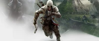 Connor Kenway in Aktion: Soldatenfigur aus Assassin's Creed III