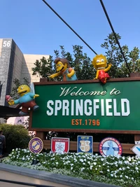 Welcome to Springfield: Iconic Characters and Community Spirit