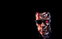 Fierce Cybernetic Gaze: A Dark Robotic Presence