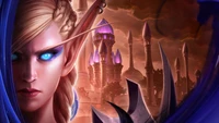 alleria windrunner, world of warcraft the war within, wow, world of warcraft, video game wallpaper