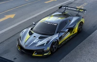 Chevrolet Corvette Z06 GT3 R: Une icône de course élégante en action