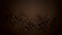 brown, pattern, circle, graphics, color wallpaper