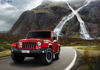 jeep, voiture, jeep wrangler, tout terrain, traction intégrale