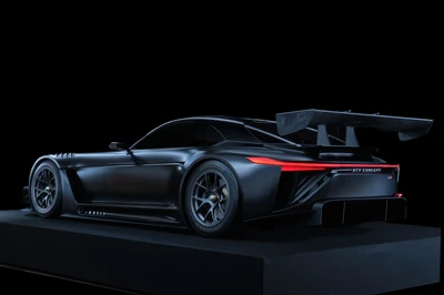 toyota gr gt3 conceito, 5k, carros esportivos, 2022, fundo preto